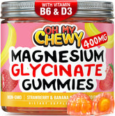 OH MY CHEWY magnesium gummies bottle front for easy family wellness routine