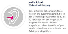 OHROPAX Mini Soft para conciertos, reducción de volumen sin perder claridad.