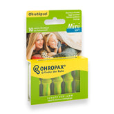 OHROPAX Mini Soft, tapones anatómicos para oídos pequeños, protección contra el ruido.