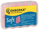 OHROPAX tapones de espuma suave en empaque de 10 unidades para dormir con confort.
