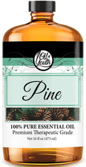 Oil of Youth Pine Essential Oil bottle front for diffusers and aromatherapy.