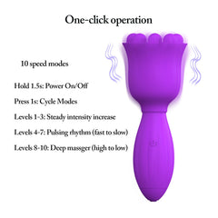 OJEKAI mini massager IP65 waterproof for sweat and rain resistance.