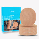 OK TAPE parches CGM Sensor Guardian aseguran fijación duradera para uso prolongado.