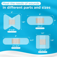 Ultra-thin breathable design keeps OK TAPE bandages comfortable during activity.
