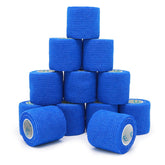 OK TAPE vendaje autoadhesivo elástico azul para uso general sin residuo