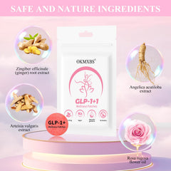 OKMXBS GLP-1 Patch demonstrates easy peel and stick application.