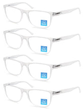 OLOMEE clear reading glasses for men with blue light blocking for comfortable screen time.