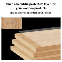 OLASIR tung oil dries quickly to form a protective, non-sticky film.