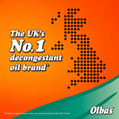 OLBAS Olbas Oil used for steam inhalation with hot water.