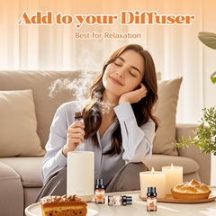 OleaVox conjunto de aceites: aromas de panaderia para difusor y ambientación