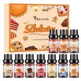 OleaVox conjunto de aceites de panaderia: botellas de 5ml listas para difusor en casa