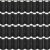 Oleitodh 54-pack black bandage wrap box for bulk home and clinic use