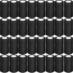 Oleitodh 54-pack black bandage wrap box for bulk home and clinic use