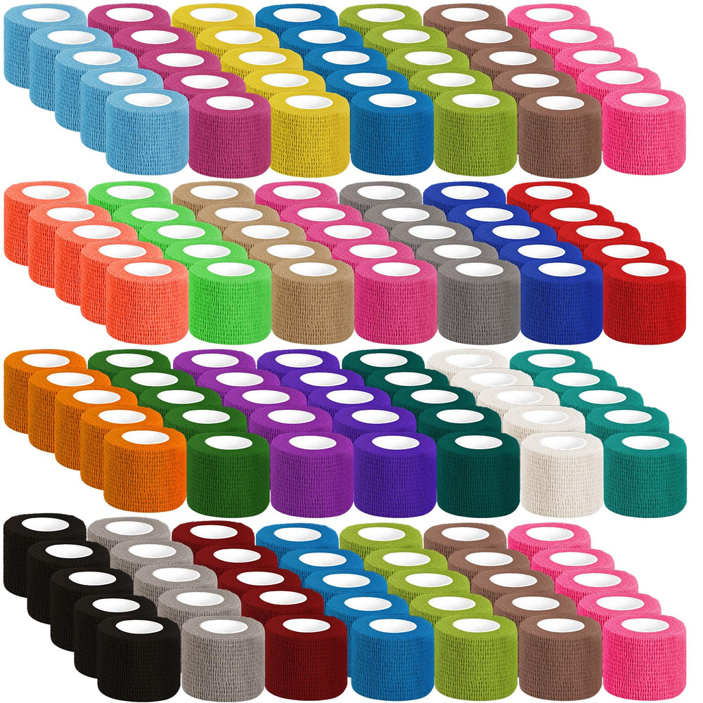 Oleitodh colorful bandage wrap provides secure, color-coordinated support during workouts.