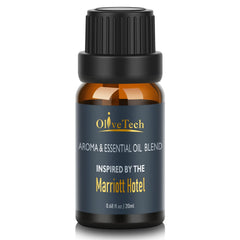 OliveTech Hotel Diffuser Oil bottle in amber glass for long-lasting fragrance.