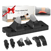 Olixie Psoas Release Tool front view with three heads for targeted hip relief