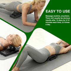 Olixie Psoas Release Tool interchangeable heads in use for precise trigger point work