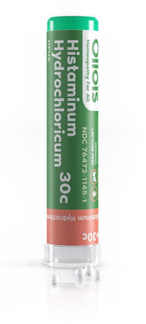 OLLOÏS Histaminum Hydrochloricum 30C pellets in a tube for discreet allergy relief