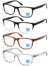 OLOMEE blue light reading glasses with oversized square frames for all-day comfortable wear.