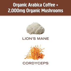 OM Mushroom Superfood Lion's Mane powder supports mental clarity during work.