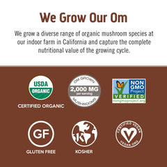 OM Mushroom Superfood organic Arabica coffee beans offer rich, bold flavor