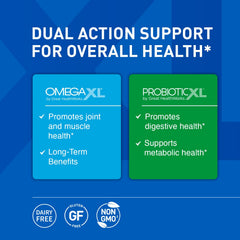 OmegaXL muscle mobility capsules for daily use supporting active lifestyle.