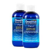 OmniBlue Ocean Minerals bottle for convenient daily mineral support and hydration.