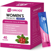 OMOGS probiótico para mujeres, polvo digestivo, favorece la digestión diaria.