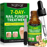 OMZOK 7 Days Nail Fungus Treatment bottle shown for at-home use and care.