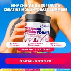 On Greenvita anti-melt formula packaging emphasizes on-the-go stability.
