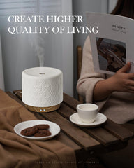 Onaboviva diffuser 280ml capacity delivers lasting aroma in large rooms.
