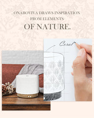 Onaboviva diffuser sleep helper with timer helps bedtime rituals.