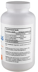 One Planet Nutrition Nano Curcumin Plus label closeup emphasizing product transparency