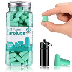 Onhear ultra-soft ear plugs with compact aluminum case for sleeping and travel.