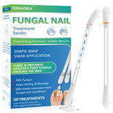 ONIADBA fungal nail treatment swabs in box for easy at-home care.