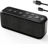 OnLyee portable white noise machine front view for travel privacy.