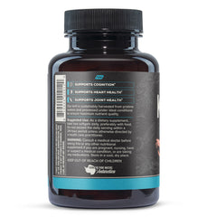 ONNIT Antarctic Krill Oil capsules close-up showing phospholipids features.