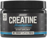 ONNIT Creatine Monohydrate Powder tub with IGENTM certification for non-GMO purity.