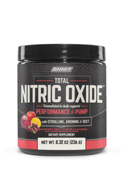 ONNIT Total Nitric Oxide pre-workout tub in Harvest Fruit Punch flavor for workouts
