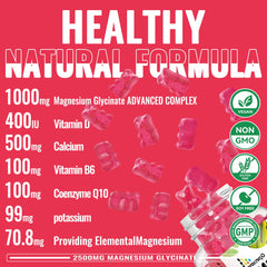 Openovomins Magnesium Glycinate Gummies closeup showing soft chew texture for easy intake