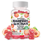 Openovomins magnesium glycinate gummies bottle close-up highlighting calm mood support