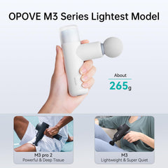 opove M3 Mini in face-mode highlights gentle control for facial relaxation.