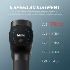Opove M3 Pro 2 with high stall force supports firm muscle relief.