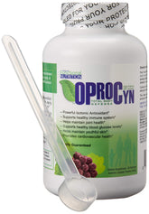 OProCyn isotonic OPC powder bottle showcases premium 90 mg per serving for daily use.