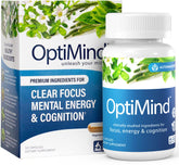 Optimind bottle on desk promotes study focus.