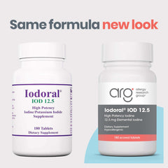 Optimox Iodoral tablets close-up, convenient daily dosing for iodine support.