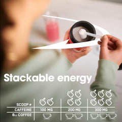 Optimum Nutrition Amino Energy blueberry-mojito can closeup; flavorful energy boost.