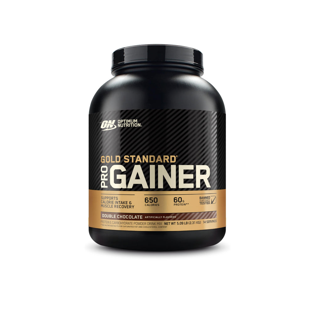 Optimum Nutrition GS Pro Gainer label view for post-workout insights