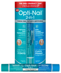 Opti-Nail 2 en 1: tratamiento antifúngico para uñas de los pies que hidrata.