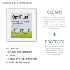 OptiPlus individually wrapped wipes ideal for travel and busy environments